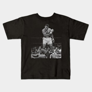 Ali Vintage Halftone Kids T-Shirt